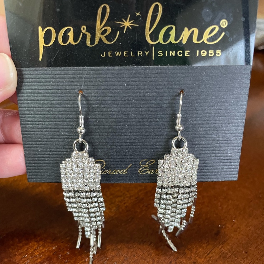 Park Lane Platinum Earrings